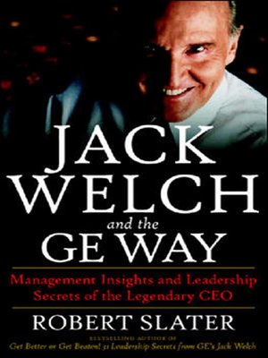 cover image of Jack Welch and the GE Way